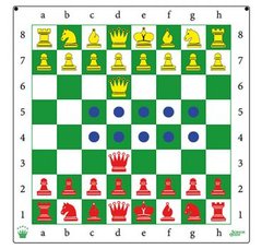 Abbildung schach-demobrett-selbsthaftend